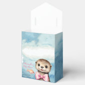 Baby Otter Girl Babydusche Geschenkschachtel (Geöffnet)