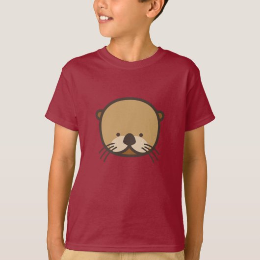 Baby Otter Kids T - Shirt (Vorderseite)