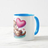 Baby otter mug tasse (VorderseiteRechts)