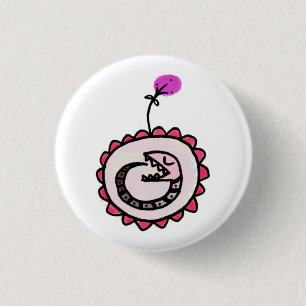 Baby ouroboros button