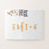 Baby Oversified Puzzle Cats Kätzchen Tiere (Horizontal)