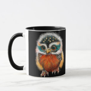 Baby Owl Art Tasse
