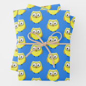 Baby Owl Cartoon Geschenkpapier Set (Beispiel)