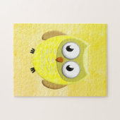 Baby Owl Cartoon Puzzle (Horizontal)