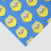 Baby Owl Cartoon Seidenpapier (Detail)