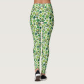 Baby Owl Cute St Patrick Cartoon Leggings (Rückseite)