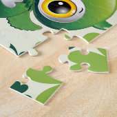 Baby Owl Cute St Patrick Cartoon Puzzle (Seite)