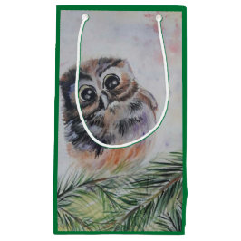 Baby Owl Geschenktasche Kleine Geschenktüte