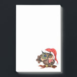 Baby Owl In Christmas Hat und Gift Post it Notes Post-it Klebezettel<br><div class="desc">Niedliches Baby Owl In Weihnachtsmütze und Geschenk - Gemälde Funny Bird Fun Collection - Wählen / Fügen Sie Ihren einzigartigen Text / Name / Farbe - Make Your Special Gift - Neu formatieren und verschieben / entfernen / Elemente hinzufügen - Bild / Text mit Anpassungstool. Malerei und Design von MIGNED....</div>