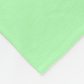 Baby Owl St Patrick Paddy Cartoon Fleecedecke (Ecke)