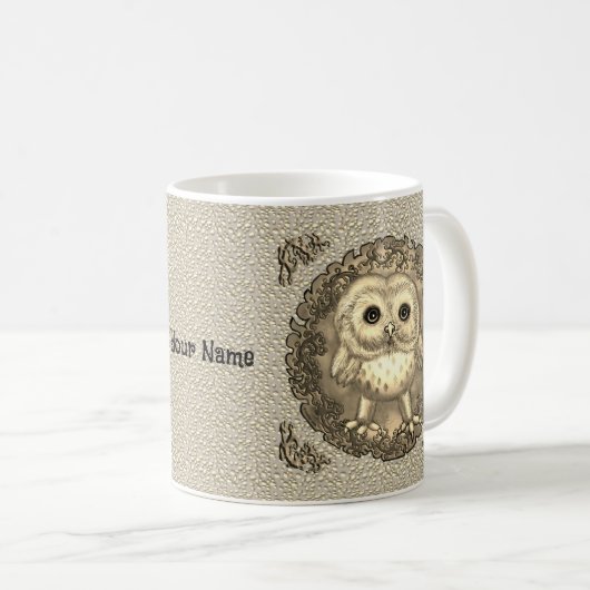Baby Owl Tasse (VorderseiteRechts)