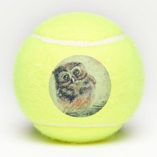 Baby Owl Tennis Balls Tennisbälle