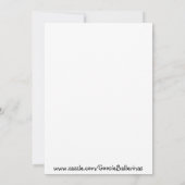 Baby Owl Whoooos Schwangere Grüne Dusche Party Cus Einladung (Rückseite)