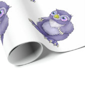 Baby Owlbear Geschenkpapier (Rolleneckpunkt)