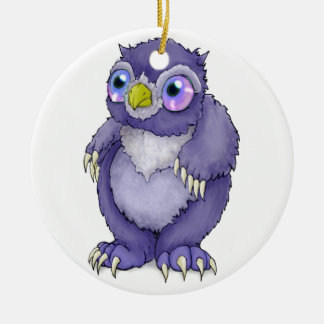 Baby Owlbear Keramikornament