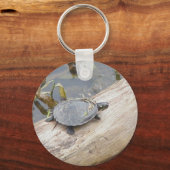 Baby Painted Turtle Schlüsselanhänger (Vorderseite)