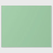 Baby Pale Green #99D0A1 Wrapping Paper Geschenkpapier (Flach)