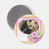 baby-panda-00083-85x85 magnet (Vorderseite/Rückseite)