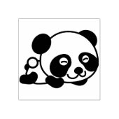 Baby Panda Art Briefmarke Gummistempel (Prägung)