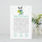 Baby Panda Baby Shooter Word Search Game (Stehend Vorderseite)