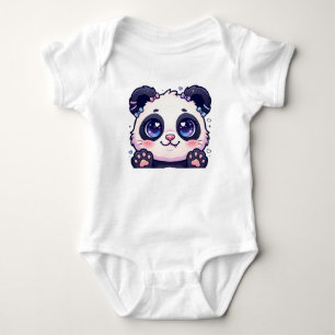 Baby-Panda Baby Strampler