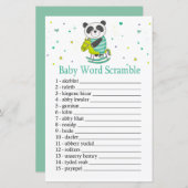 Baby Panda Baby Wortspiel (Vorne/Hinten)