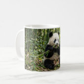 Baby-Panda-Bambus-Kaffeetasse Kaffeetasse (Vorderseite Links)