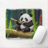 Baby Panda Bear Art für Kinder Mousepad (Mit Mouse)