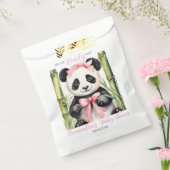 Baby Panda Bear Bear Bearly Wait Girls Baby Dusche Geschenktütchen (Versiegelt)