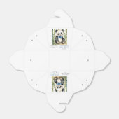 Baby Panda Bear Boy Baby Dusche Geschenkschachtel (Ungefaltet)