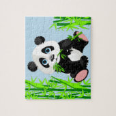 Baby Panda Bear Game Puzzle (Vertikal)