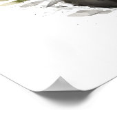 Baby Panda Bear Poster (Ecke)