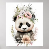 Baby Panda Bear Poster (Vorne)