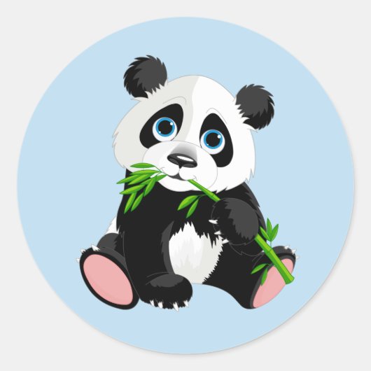 Baby Panda Bear Stickers (Vorderseite)