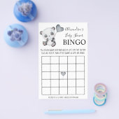 Baby Panda Bingo Baby Duschkarte Flyer (Einzeln)
