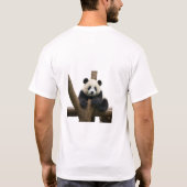 Baby Panda Bliss T-Shirt (Rückseite)