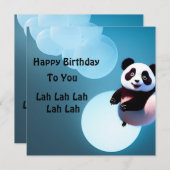 Baby Panda Bubbles, (Vorne/Hinten)