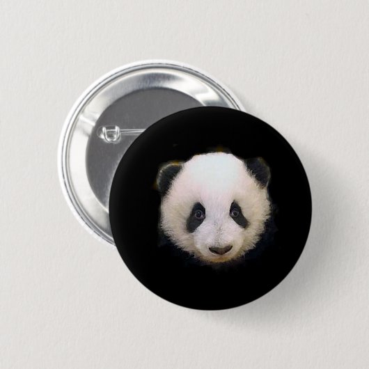 Baby Panda Button (Vorne & Hinten)