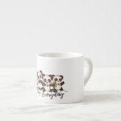 Baby Panda Espressotasse (Vorderseite Rechts)