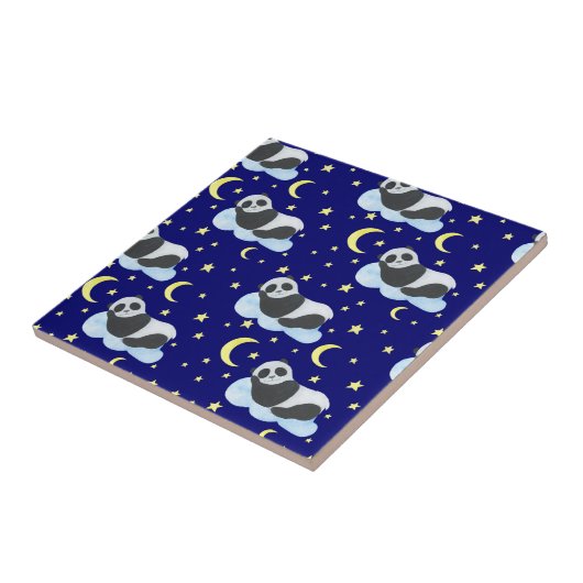 Baby Panda Fliese (Seite)