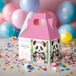 Baby Panda Girl Bear Bear Bearly Wait Baby Dusche Geschenkschachtel