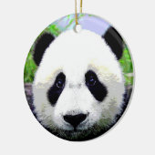Baby Panda Keramik Ornament (Links)