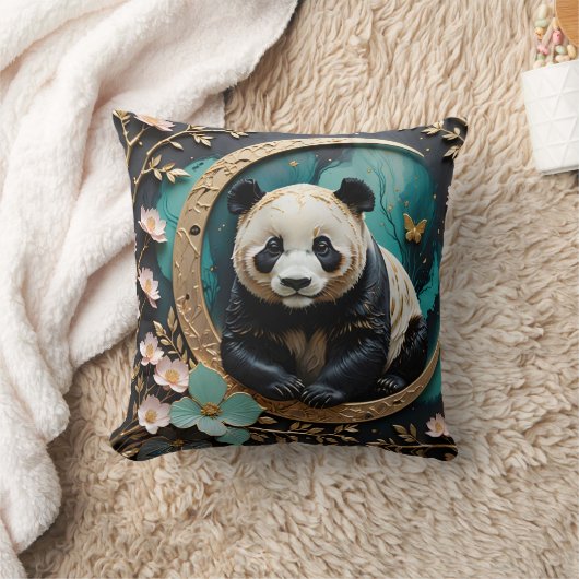 Baby Panda Kissen (Decke)