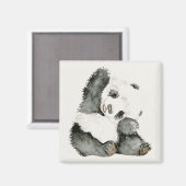 Baby Panda | Niedlich & Furry Magnet (Vorderseite/Rückseite)