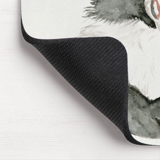Baby Panda | Niedlich & Furry Mousepad (Ecke)