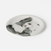 Baby Panda | Niedlich & Furry Pappteller (Schrägansicht)