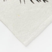 Baby-Panda | niedlich u. Pelz Fleecedecke (Ecke)