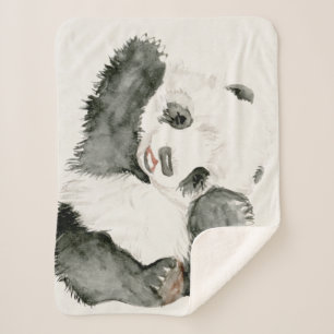 Baby-Panda   niedlich u. Pelz Sherpadecke
