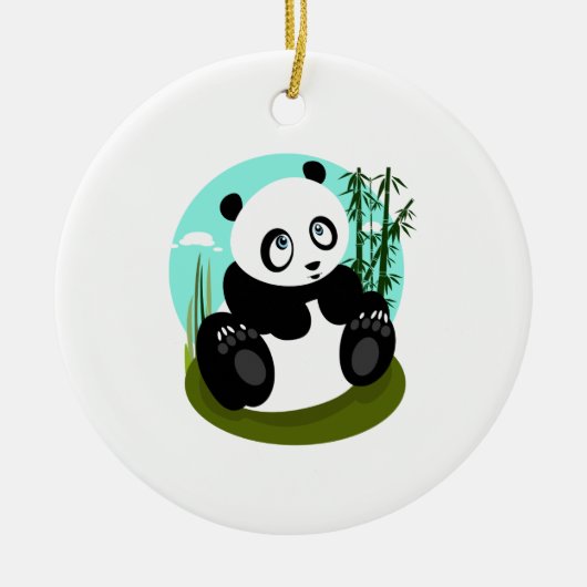 Baby Panda Ornament (Vorne)
