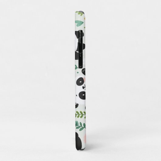 Baby Panda Pattern Case-Mate iPhone Hülle (Hinten/Links)